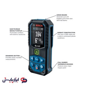 متر لیزری 50 متری نور سبز