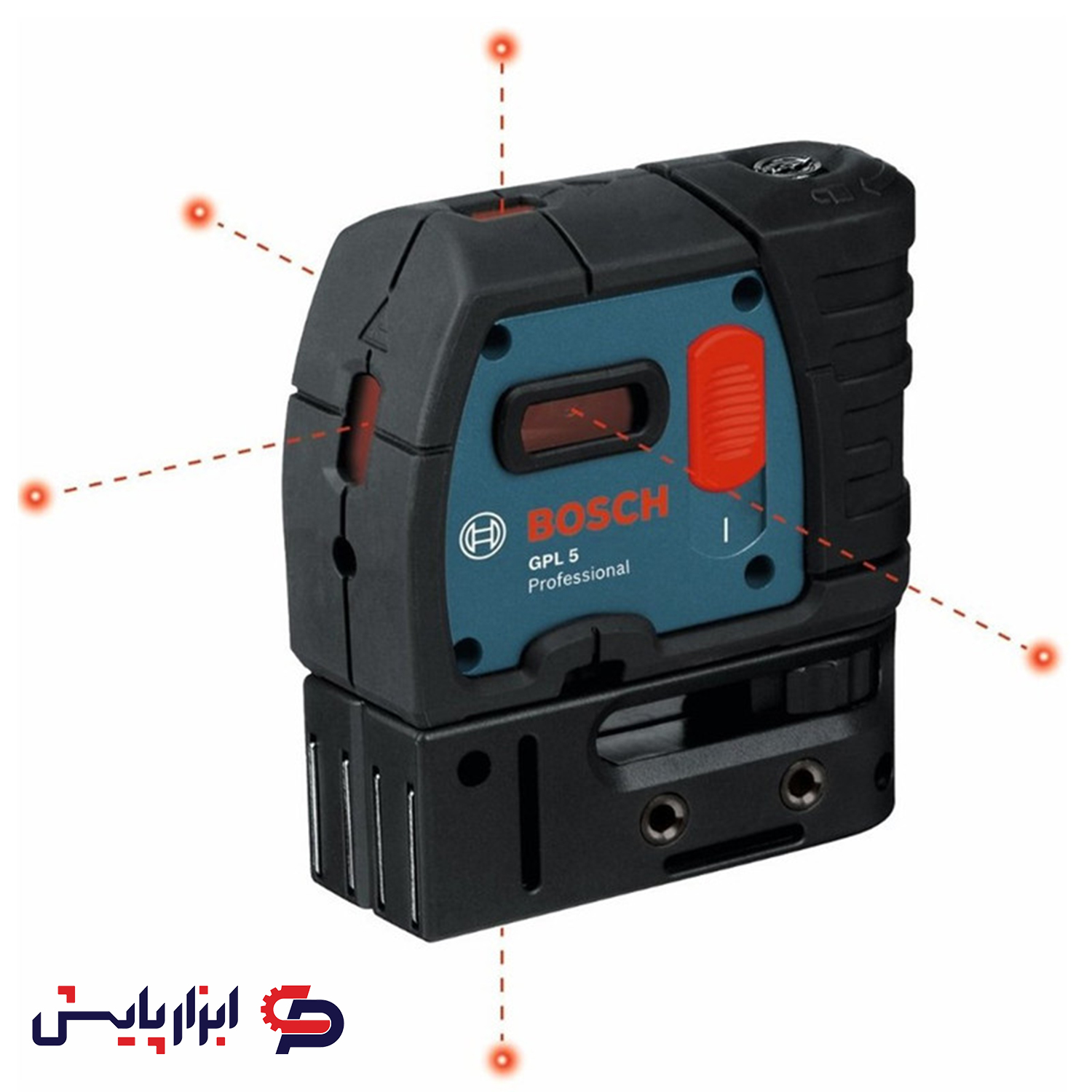 تراز لیزری نقطه ای نور قرمز بوش تراز لیزری نقطه ای نور قرمز بوش