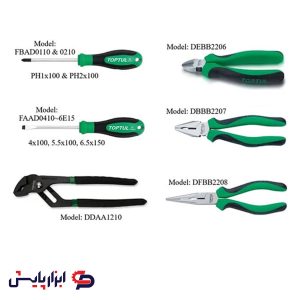 جعبه ابزار سامسونتی 104 پارچه تاپ تول