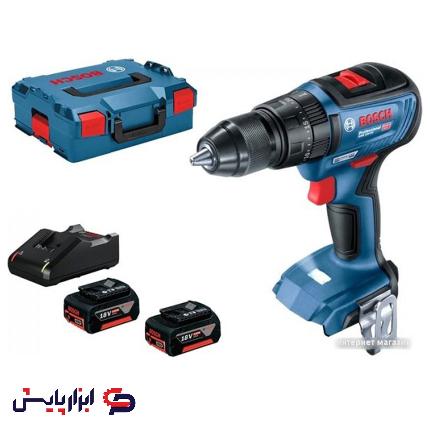 دریل شارژی 18 ولت براشلس ( بدون ذغال ) بوش دریل شارژی 18 ولت براشلس ( بدون ذغال ) بوش