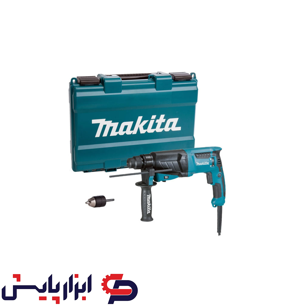 دریل بتن کن 3 کیلویی سه کاره مدل HR2630X7 ماکیتا دریل بتن کن 3 کیلویی سه کاره مدل HR2630X7 ماکیتا